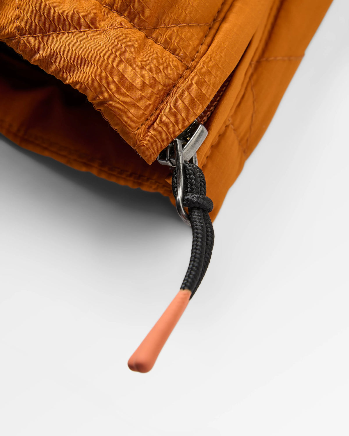 Oceanic Insulated Anorak - Black/Retro Orange - Flatlay