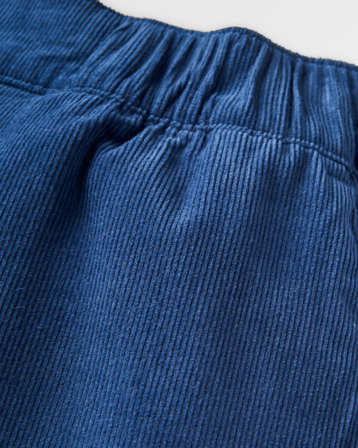 Someday Cotton Corduroy Trouser - Dark Denim - Flatlay