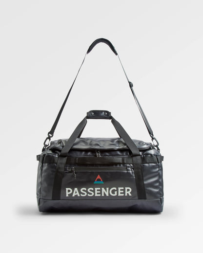 Roamer 60L Duffel Bag - Phantom Black - Flatlay