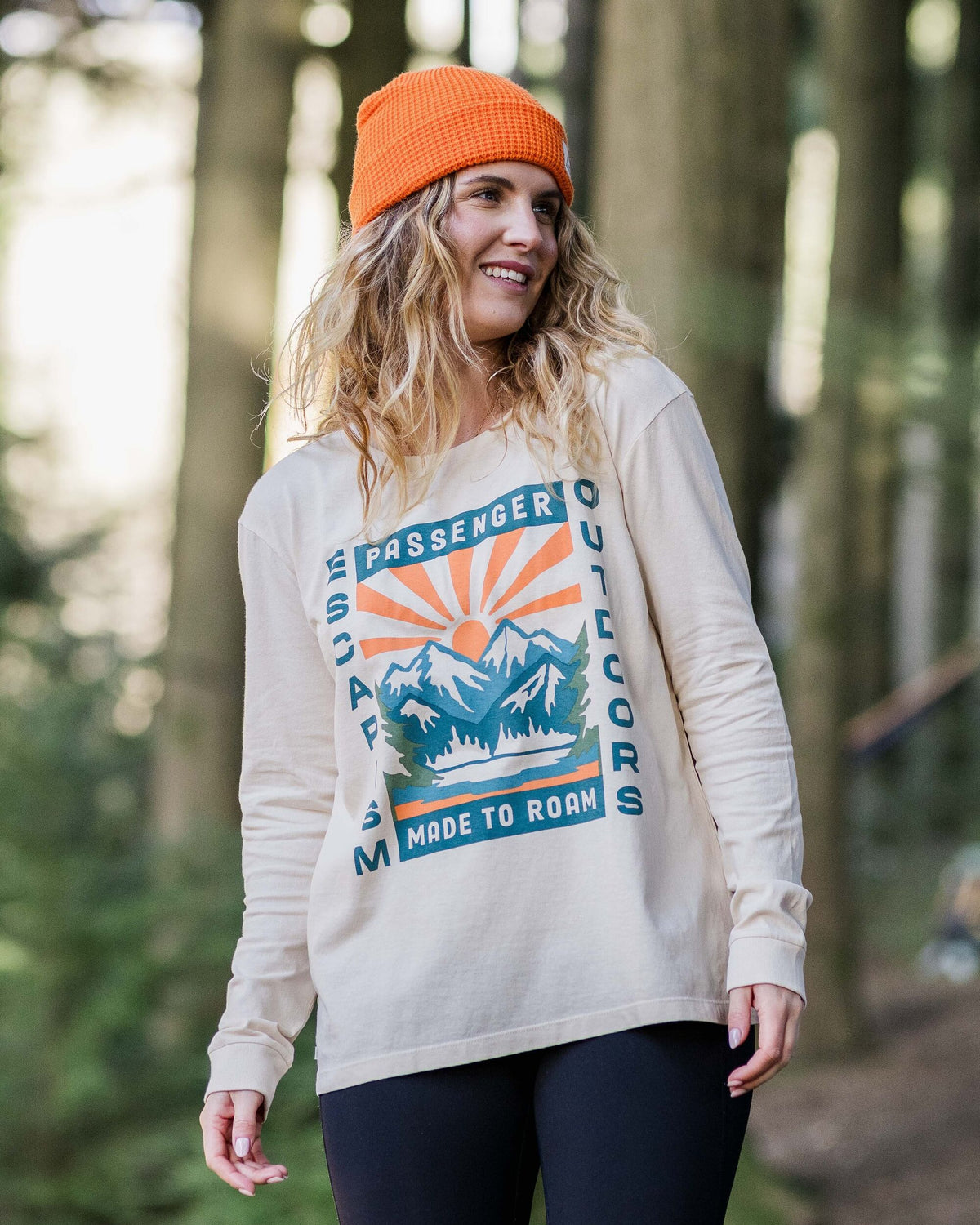 Solitude Oversized LS T-Shirt - Birch - Lifestyle