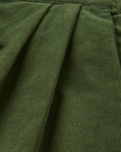 Compass Cord Trouser - Fir Tree - Flatlay
