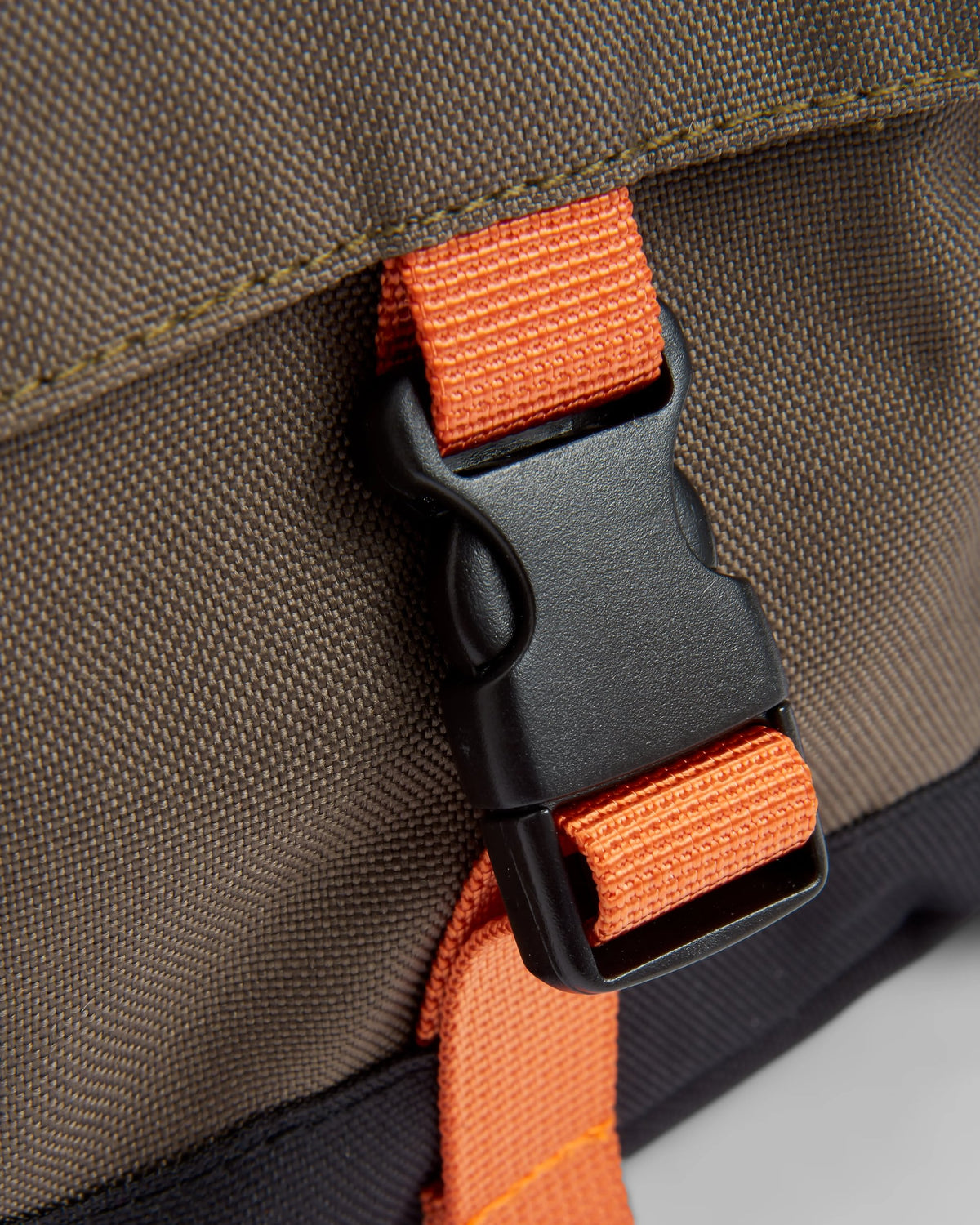 Boondocker Camera Bag - True Black/ Khaki - Flatlay