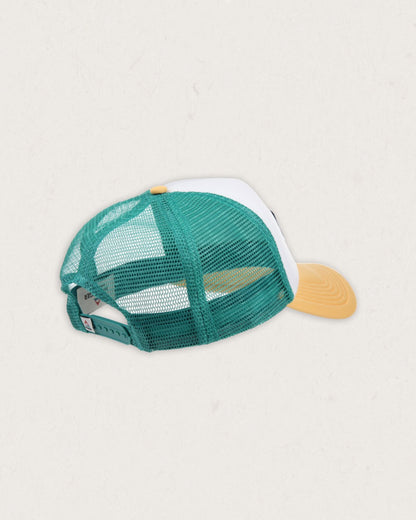 Forge Snapback Trucker Cap - Mustard Tricolour - Lifestyle