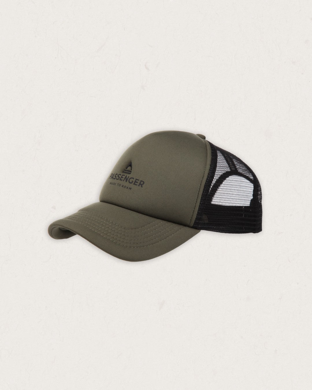 Beechey Snapback Trucker Cap - Khaki - Lifestyle
