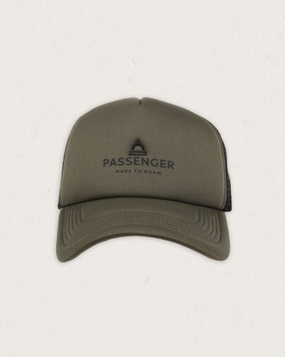 Beechey Snapback Trucker Cap - Khaki - Lifestyle