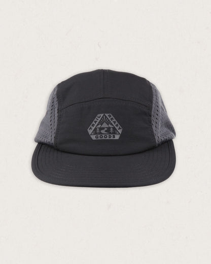 Beyond 5 Panel Cap - Black - Lifestyle