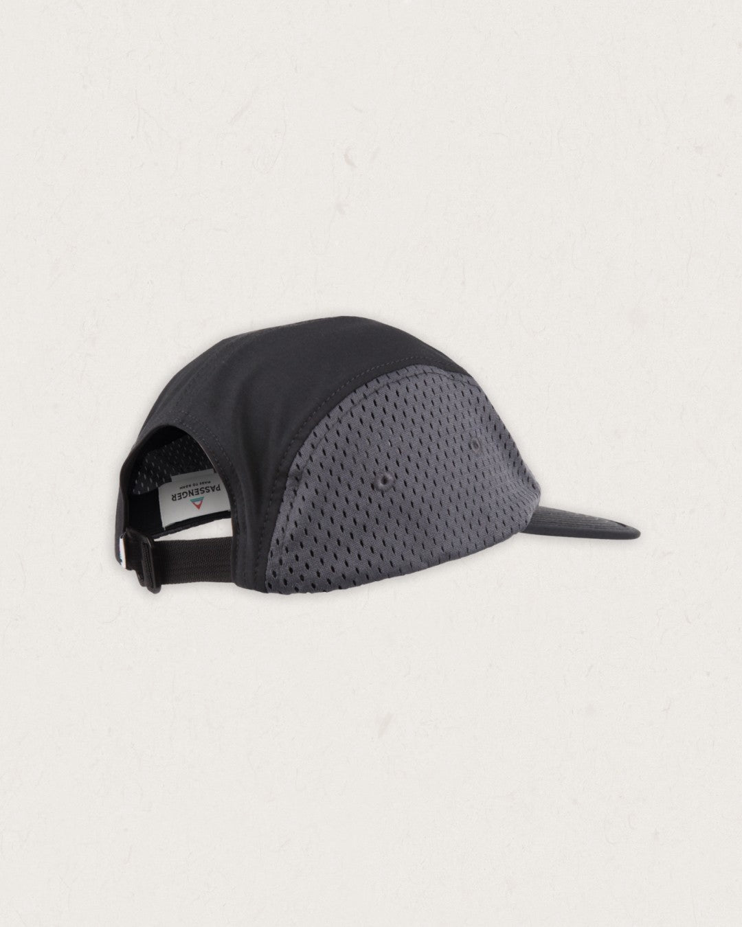 Beyond 5 Panel Cap - Black - Lifestyle