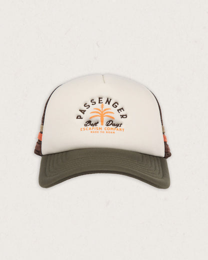 Onda Snapback Trucker Cap - Khaki - Lifestyle