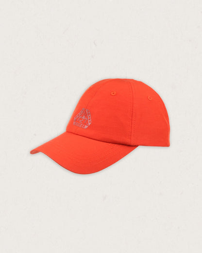 Active 6 Panel Cap - Warm Orange - Lifestyle