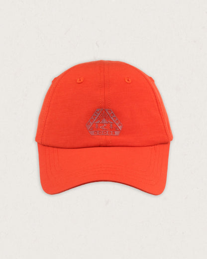 Active 6 Panel Cap - Warm Orange - Lifestyle