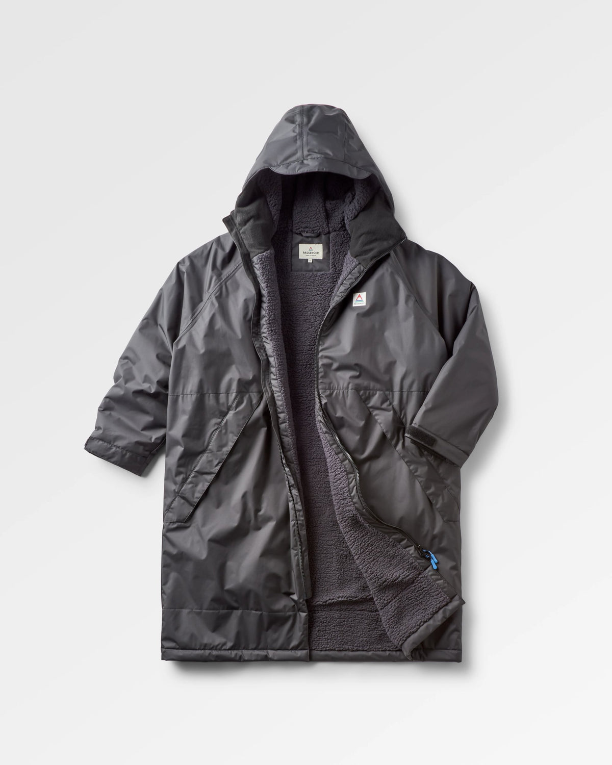 Tempest Waterproof Changing Robe - Black - Flatlay
