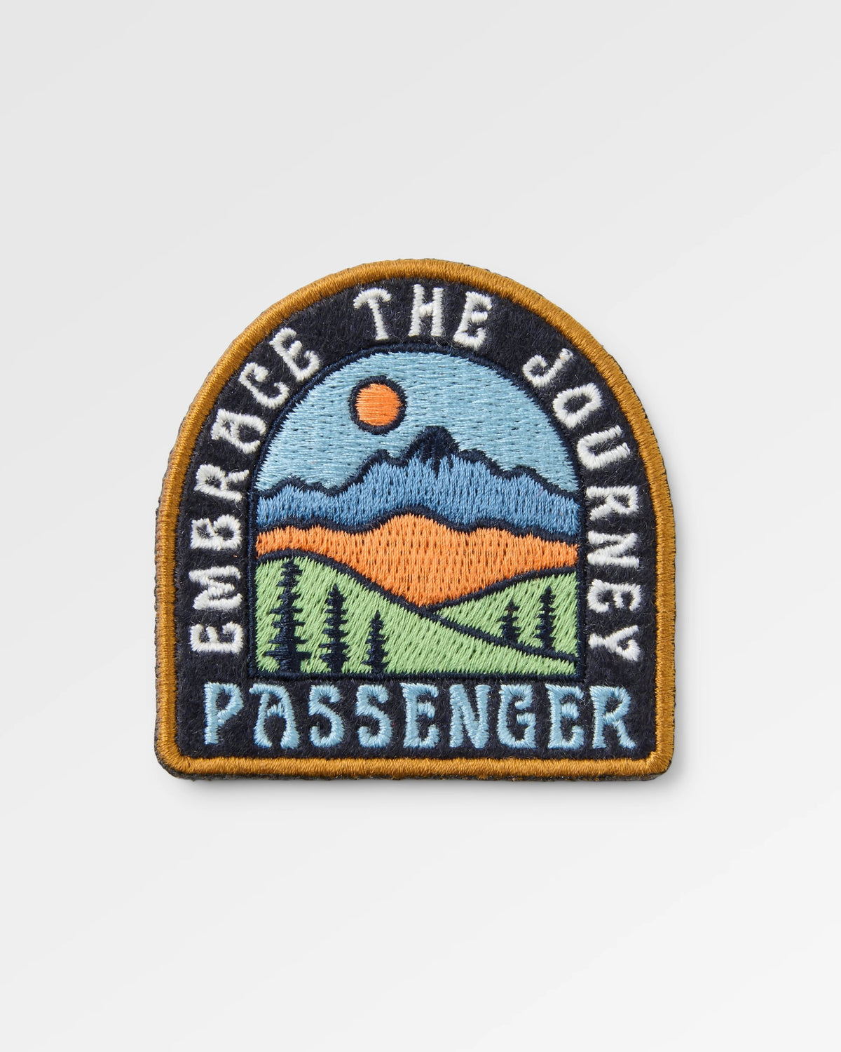 Outlook Patch - Deep Navy - Flatlay