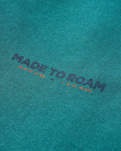 Pace Hoodie - Deep Ocean - Flatlay