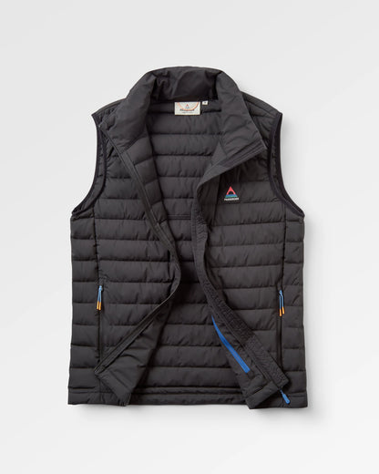 Northstar Down Gilet - Black - Flatlay