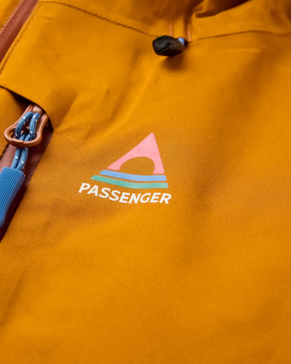 Elevate Insulated Waterproof Jacket - Retro Orange - Flatlay
