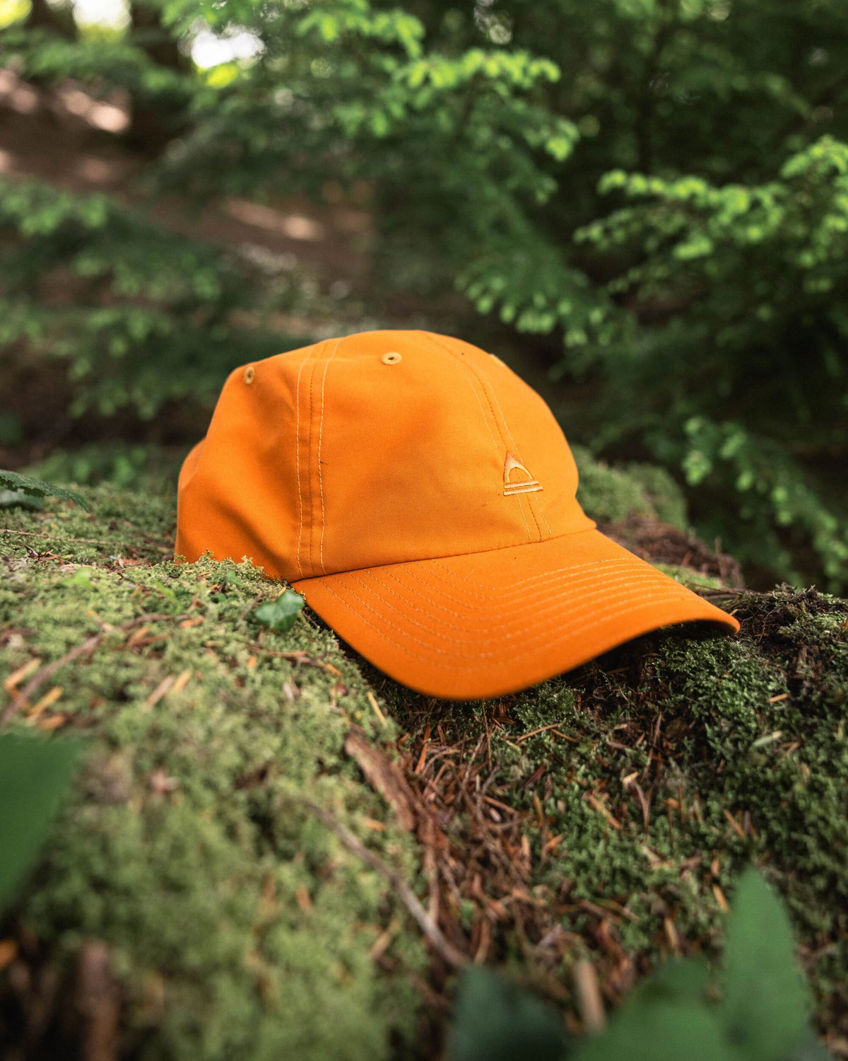 Classic Light 6 Panel Cap - Sunrise Orange - Lifestyle
