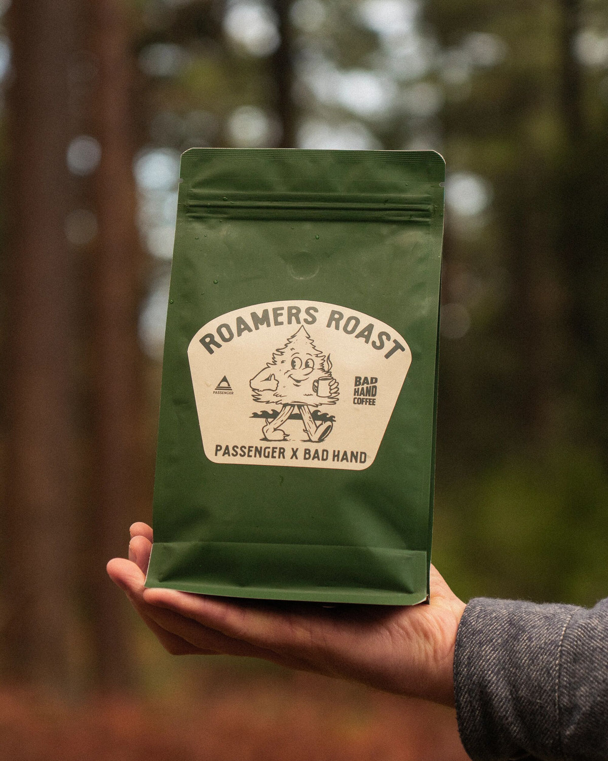 Roamers Roast Coffee Beans 250g - Lifestyle