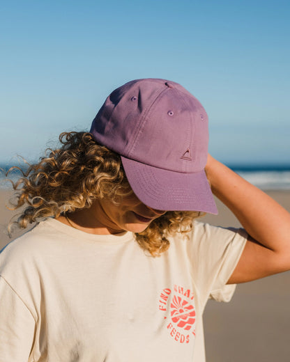 Classic 6 Panel Cap - Grape - Lifestyle - Female