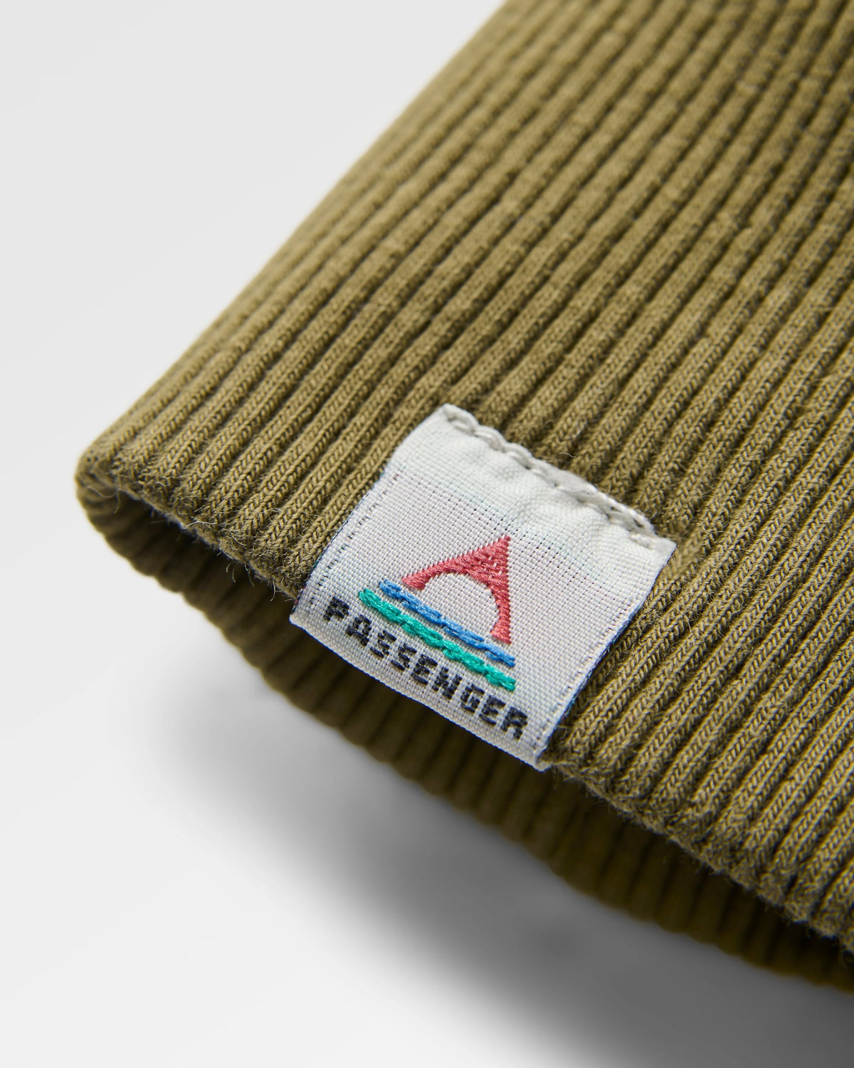 Slow Escape Cotton Sweatshirt - Dark Olive - Flatlay