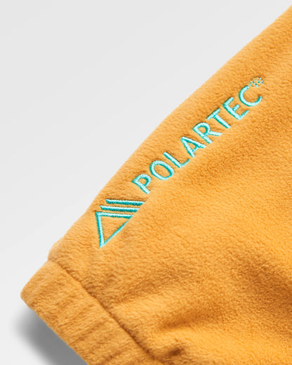 Ayla Micro Polartec® Fleece - Spruce Yellow - Flatlay