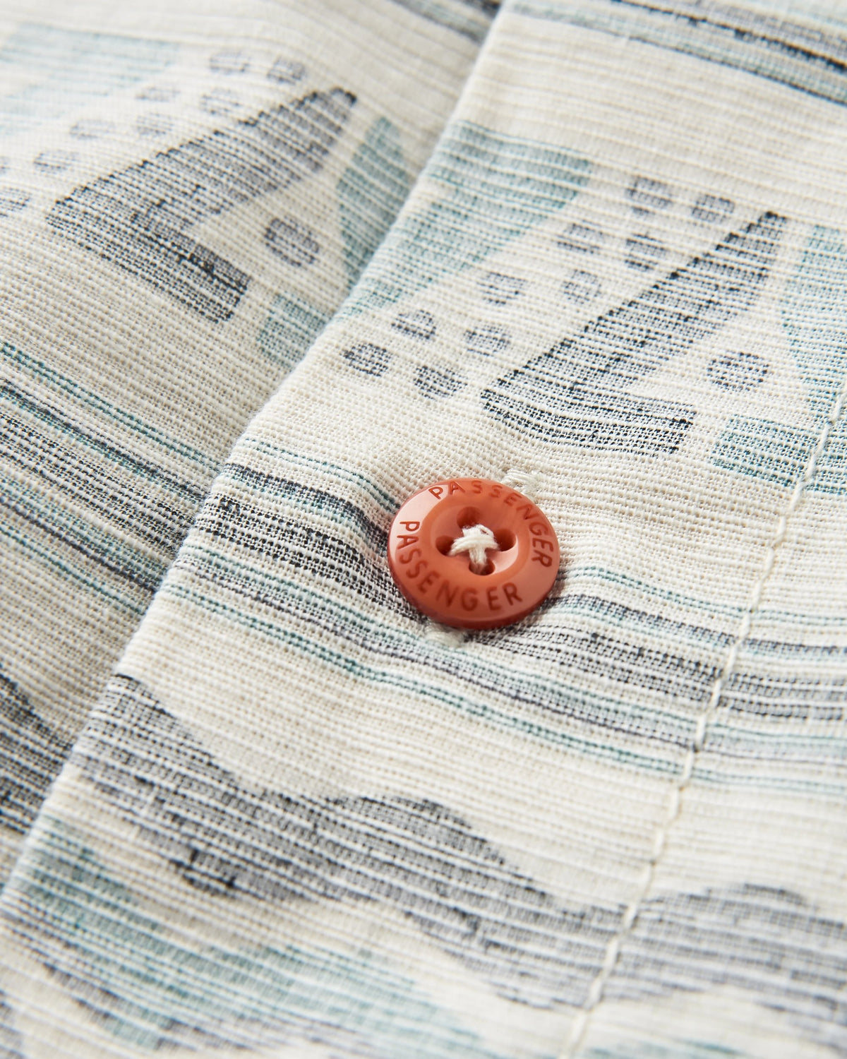 Amboro Shirt - Mono Geo Birch  - Flatlay