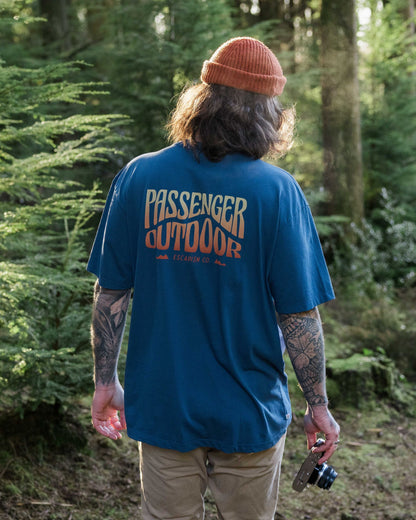 Yuca Relaxed Fit T-Shirt - Dark Denim - Lifestyle