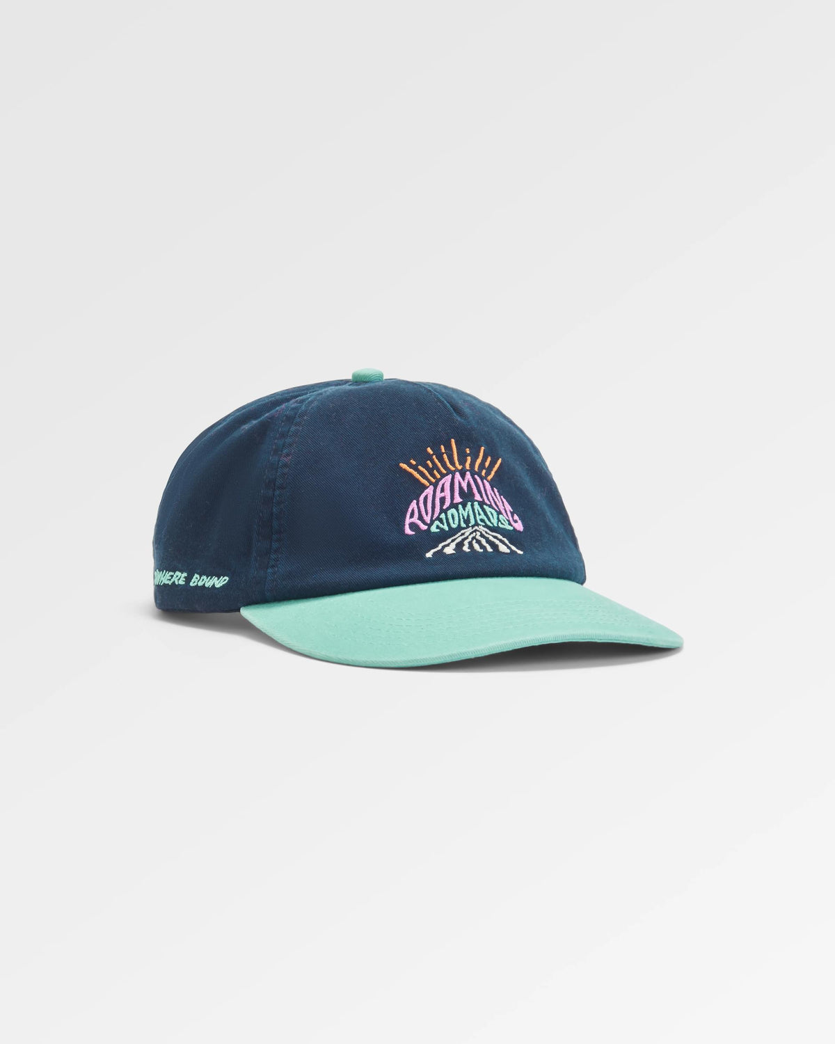 Tolima 5 Panel Cap - Dark Denim - Flatlay