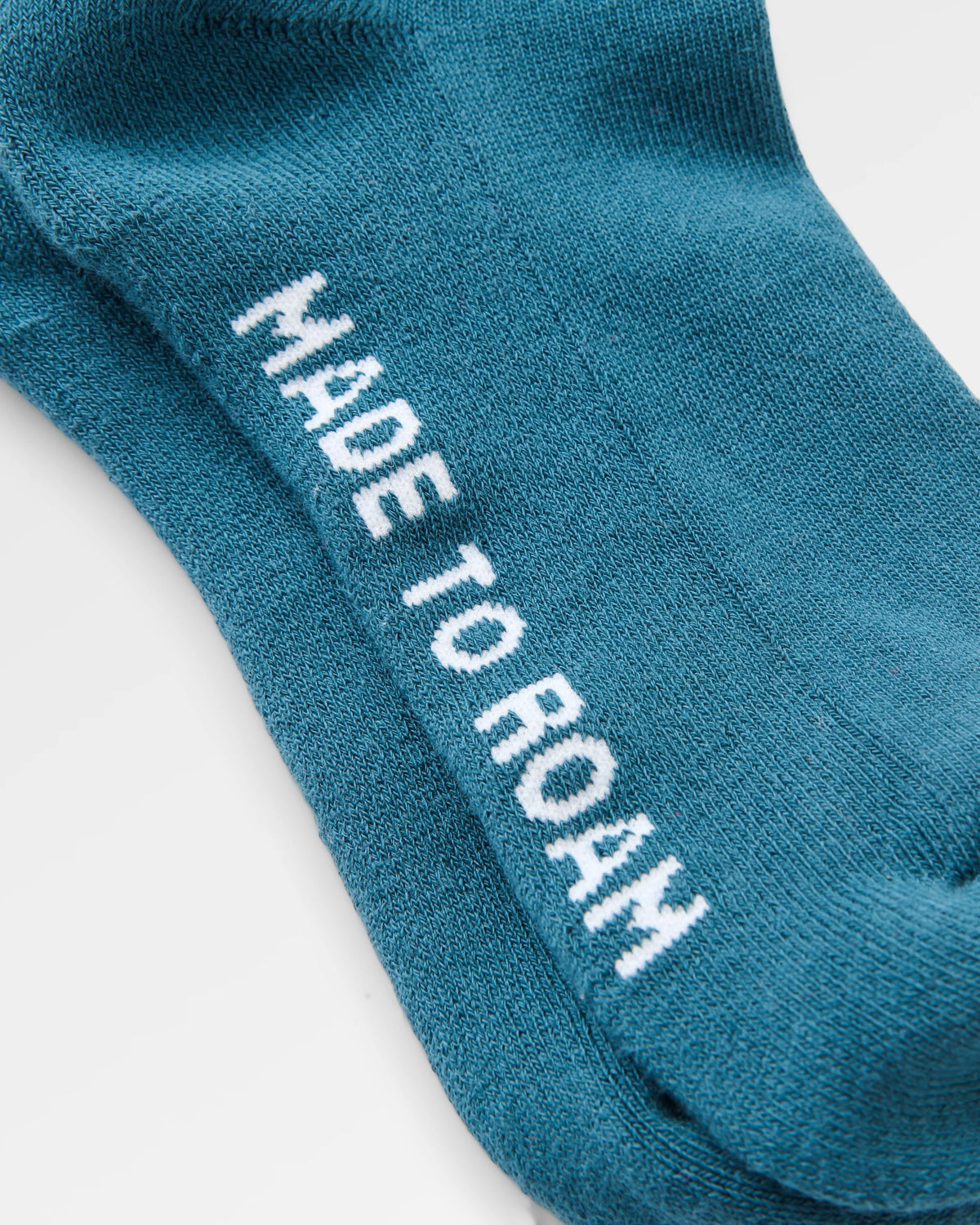 Two Step Crew Socks - Mediterranean - Flatlay