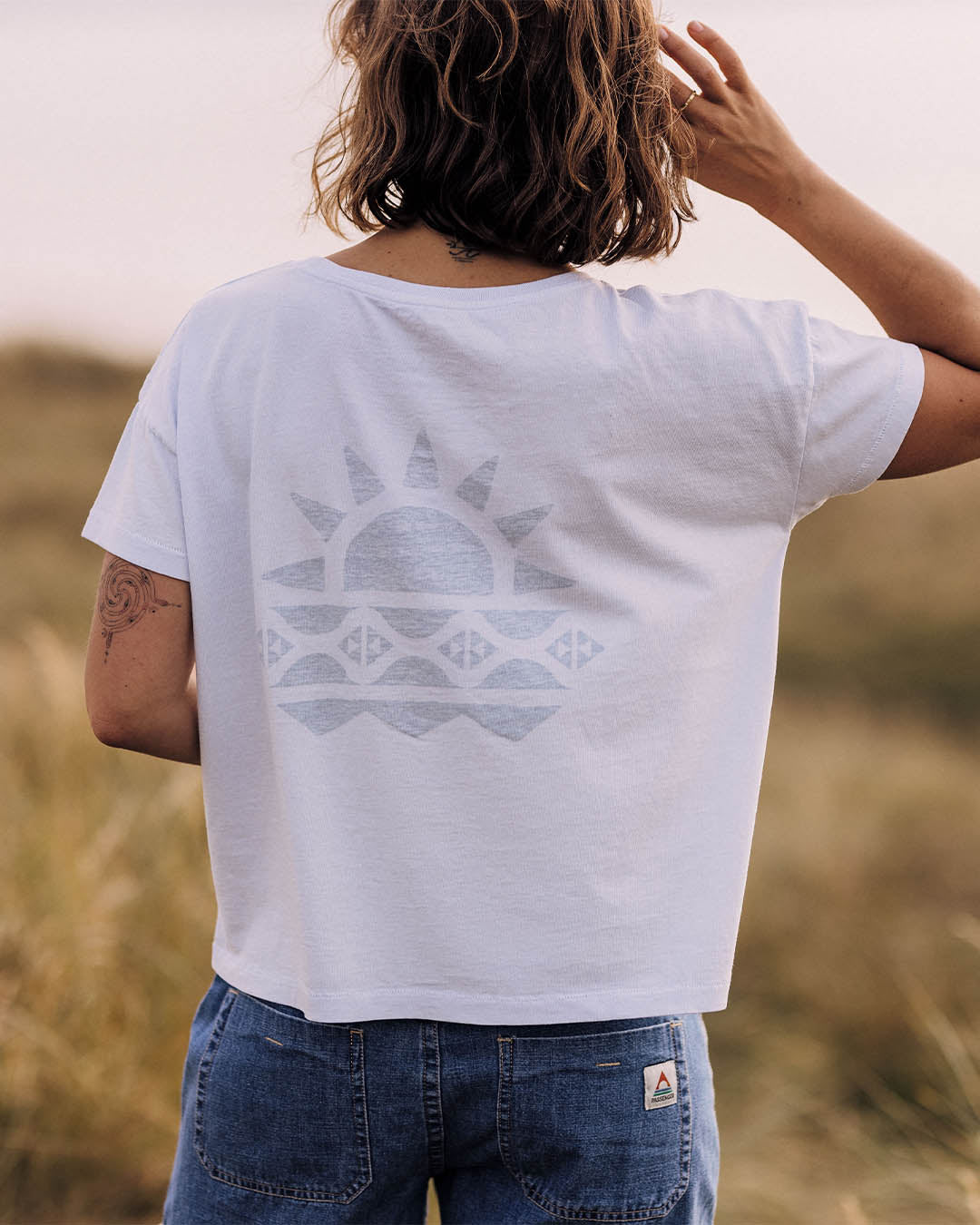 Mindful T-Shirt - Pale Blue - Lifestyle