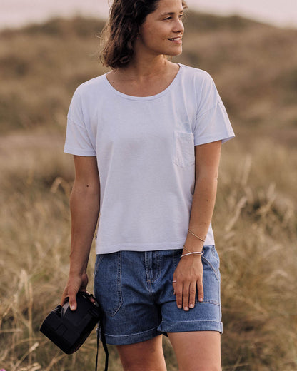 Mindful T-Shirt - Pale Blue - Lifestyle