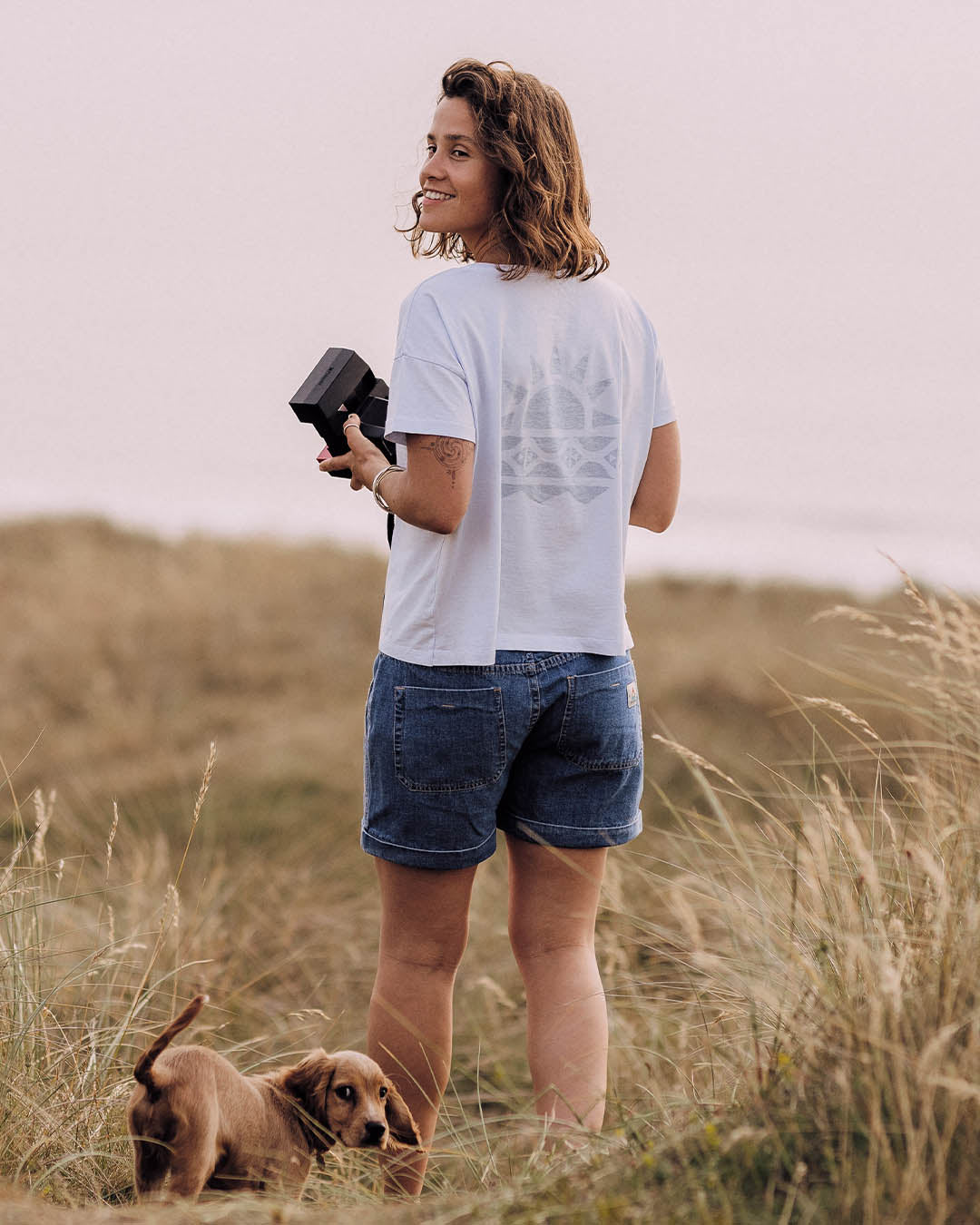 Mindful T-Shirt - Pale Blue - Lifestyle