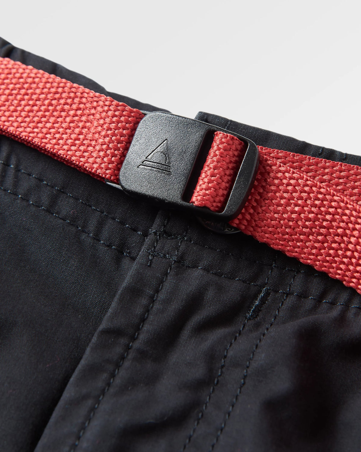 Adventurer Cargo Cotton Short - Black - Flatlay