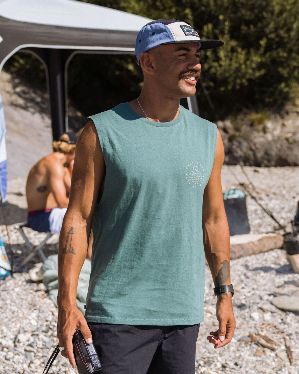 Escapism Vest - Deep Ocean - Lifestyle