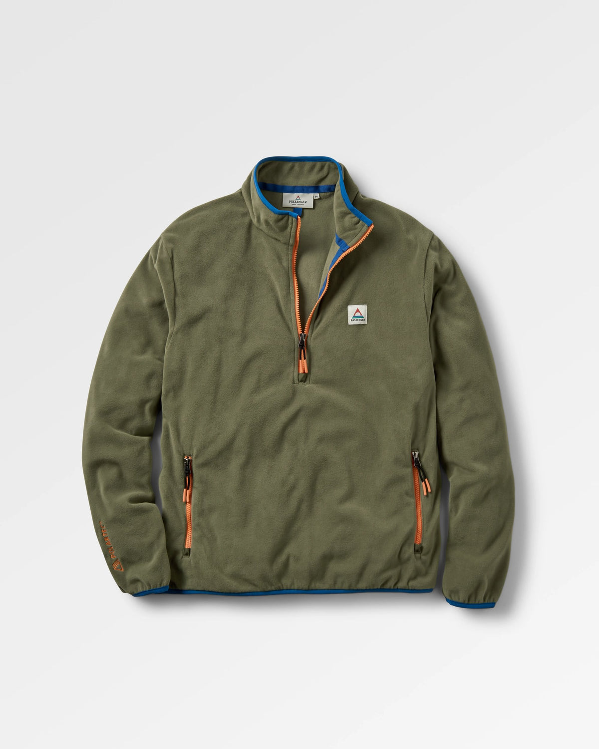 Switchback Micro Polartec® Fleece - Khaki - Flatlay