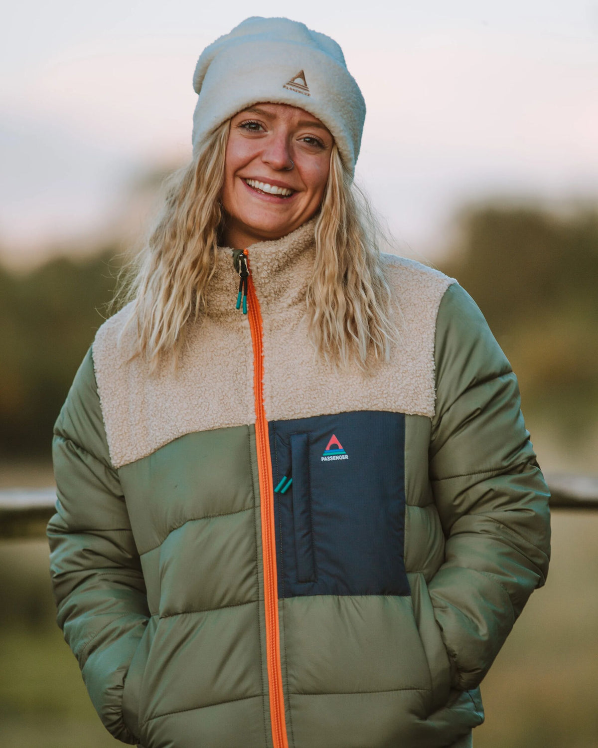 Inspire Insulated Jacket - Dusty Olive - Lifestyle
