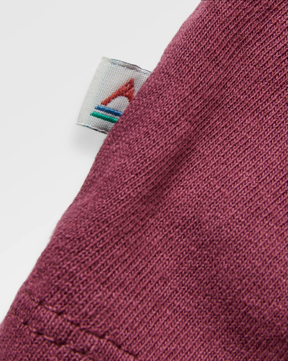 Odyssey Cotton T-Shirt - Fig - Flatlay