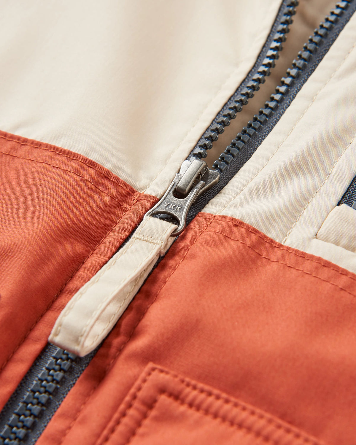 Finn Polar Fleece Lined Jacket - Baked Clay - Flatlay