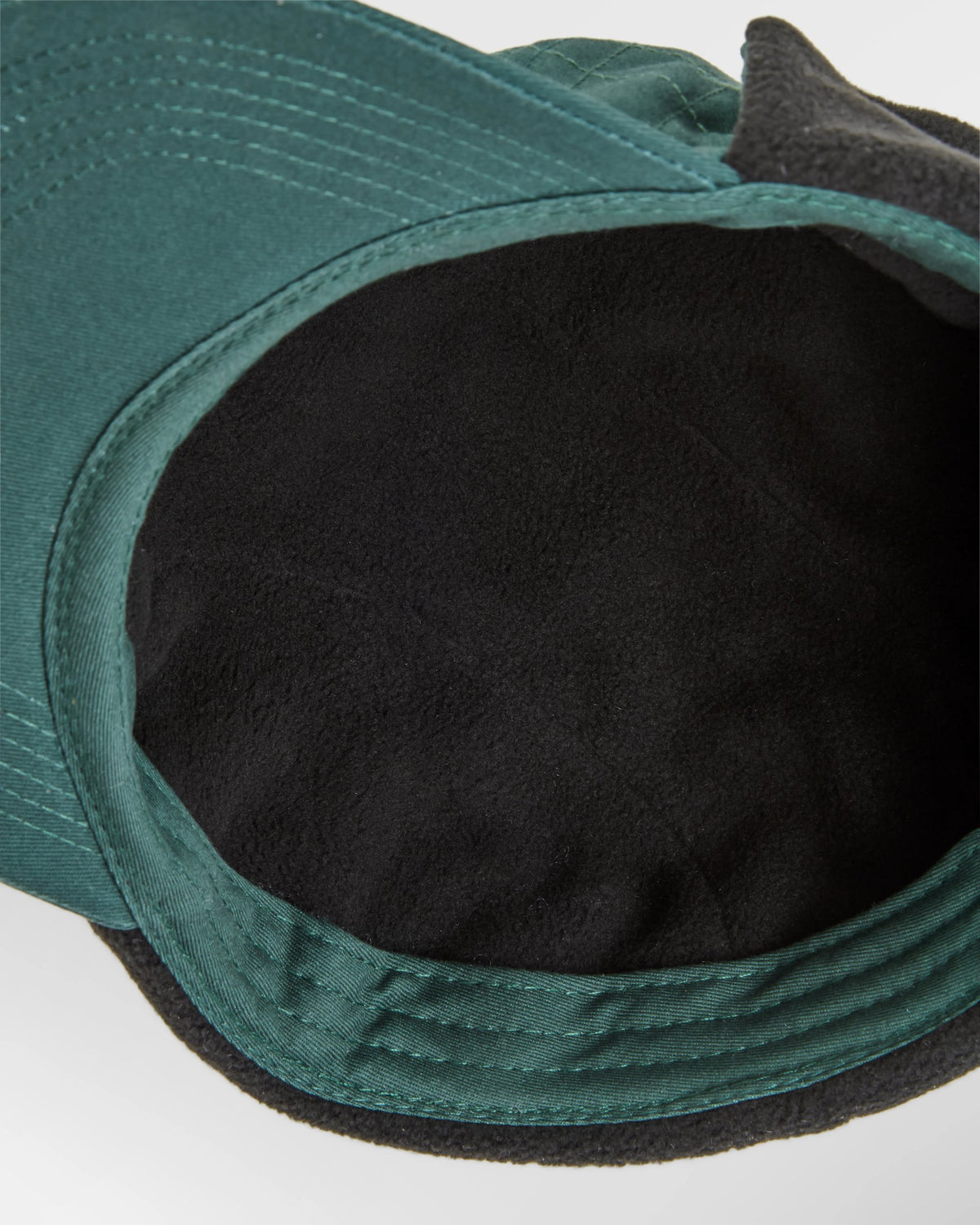 Nightfall Polar Fleece Lined Hat - Dark Fern  - Flatlay