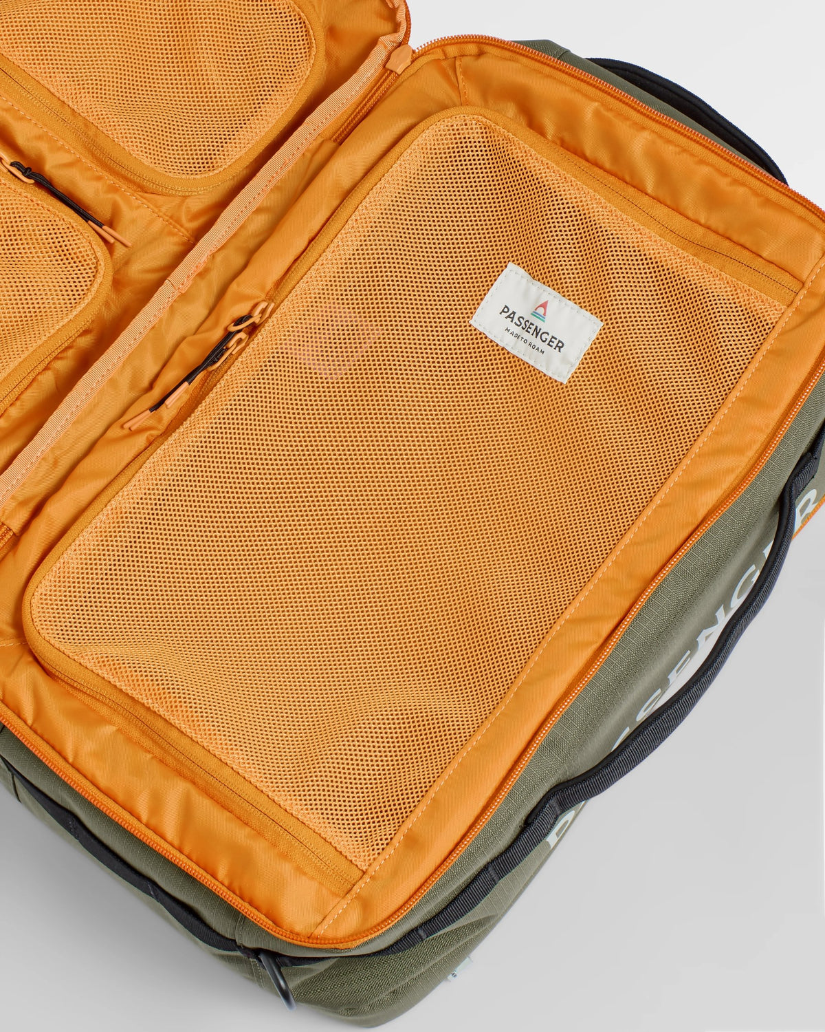 Wayfarer Backpack Duffel - Khaki - Flatlay