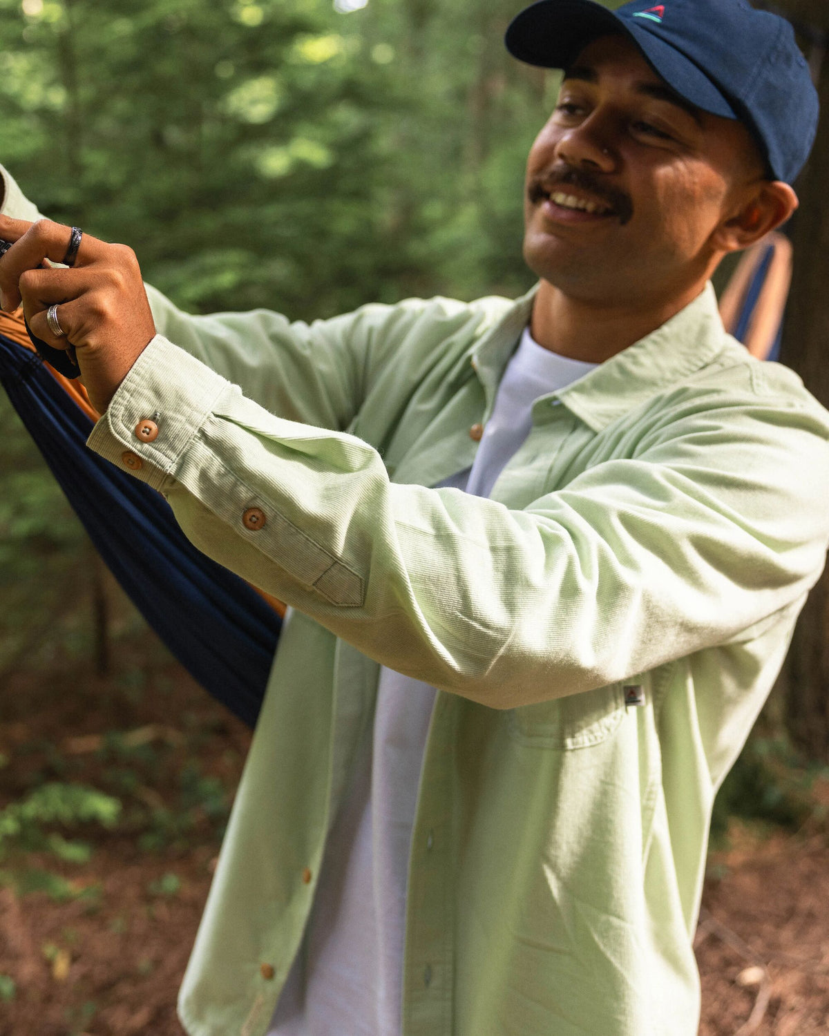 Backcountry Cord Light Shirt - Spearmint - Lifestyle