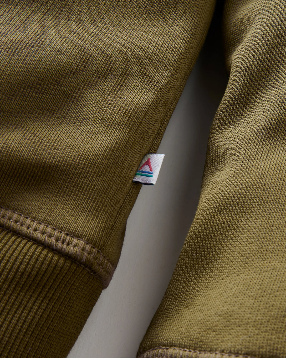 Odyssey Hoodie - Dark Olive - Flatlay