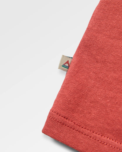 Explore LS T-Shirt - Redwood - Flatlay