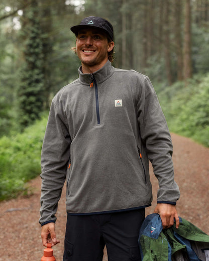 Switchback Micro Polartec® Fleece - Grey Marl 2 - Lifestyle