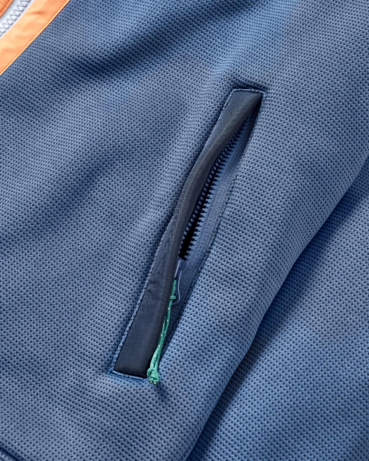Slope Hooded Fleece - Dark Denim - Flatlay