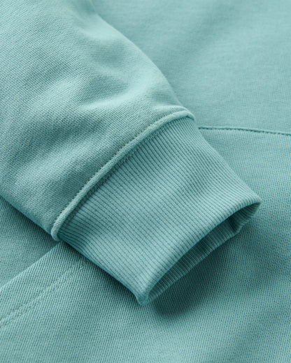 Roamer Patch Relaxed Fit Hoodie - Arctic - Flatlay