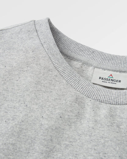 Papercut Sweatshirt - Grey Marl - Flatlay