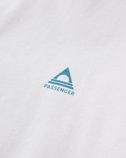 Roam T-Shirt - White - Flatlay