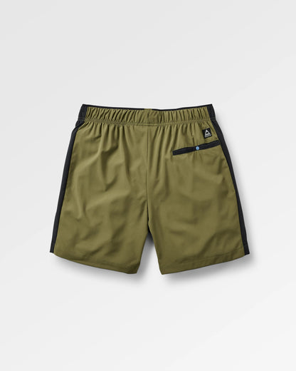 Swift Trail Short 7" - Khaki - Flatlay