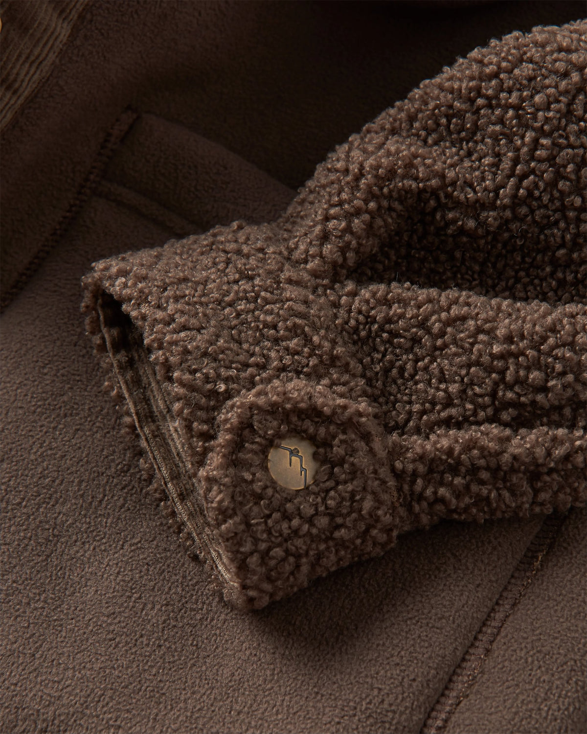 Nash Fleece - Coffee - Flatlay