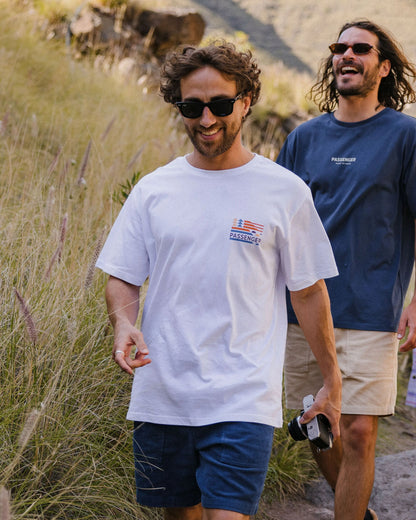 Cutout Cotton T-Shirt - White - Lifestyle